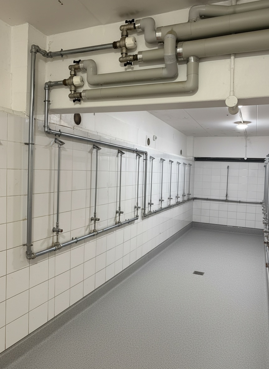 Shower room after - indicative visualisation